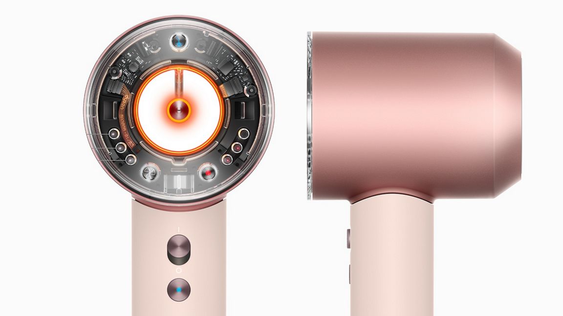 Sèche-cheveux Dyson Supersonic Nural™ - cheveux bouclés à frisés (Or Rose/Céramique)